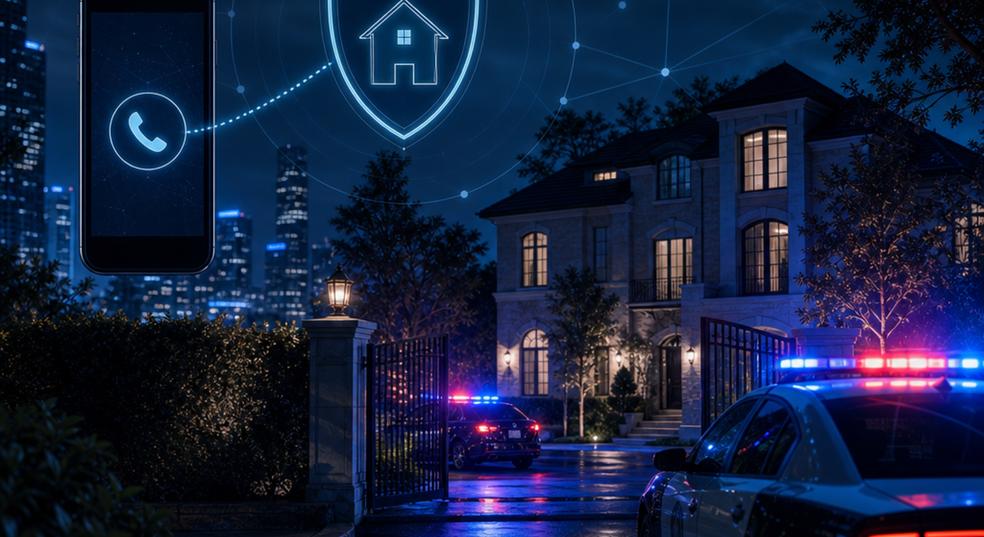 Swatting response and household readiness for high-profile principals concept